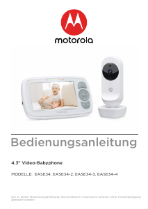 Bedienungsanleitung Motorola EASE34 Babyphone