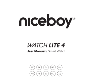 Handleiding Niceboy WATCH Lite 4 Smartwatch