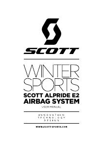 Bedienungsanleitung Scott Alpride E2 Lawinenairbag