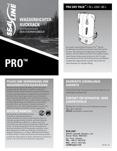 Bedienungsanleitung SealLine Pro Dry Pack 120 Rucksack