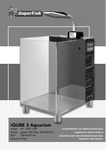 Bedienungsanleitung SuperFish iQube 3 Aquarium