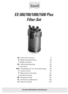 Handleiding Tetra EX 700 Plus Aquariumfilter