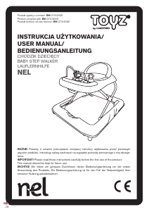 Instrukcja Toyz Nel Chodzik dla dzieci