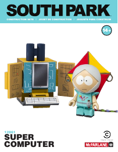 Manual McFarlane set 12861 South Park Super computer