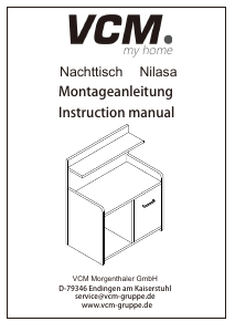 Hướng dẫn sử dụng VCM Nilasa Bàn đầu giường