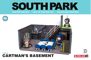 Manual McFarlane set 12869 South Park Cartmans basement