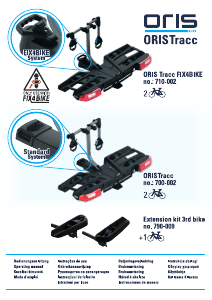Manual ORIS Tracc Bicycle Carrier