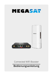 Bedienungsanleitung Megasat Connected WiFi-Booster Range extender