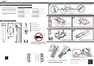 Handleiding ACID Rigid Pure 100 Fietsslot