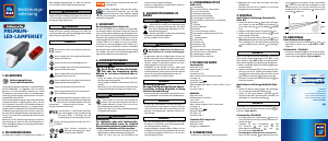 Bedienungsanleitung Bikemate 22436 Fahrradlampe