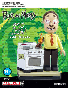 Handleiding McFarlane set 12853 Rick and Morty Ants in my eyes Johnson Electronics