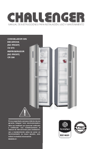 Manual de uso Challenger CV 274 Congelador