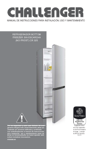 Manual de uso Challenger CR 325 Congelador