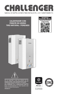 Manual de uso Challenger WHG 7113 GLP Caldera de gas