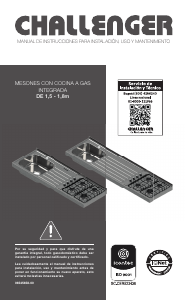 Manual de uso Challenger MD 1185 EI C Placa