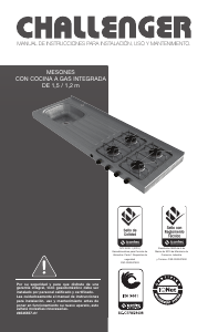 Manual de uso Challenger MD 1157 EI C Placa
