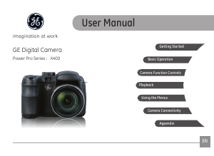 Handleiding GE X400 Digitale camera