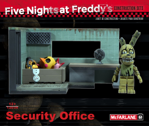 Handleiding McFarlane set 12034 Five Nights at Freddys Security office