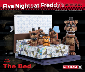 Handleiding McFarlane set 12038 Five Nights at Freddys The bed