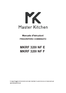 Manuale Master Kitchen MKRF 320I NF E Frigorifero-congelatore