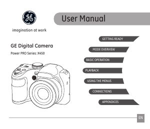 Handleiding GE X450 Digitale camera