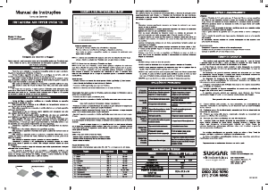 Manual Suggar FT1201PT Fritadeira