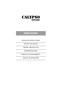 Handleiding Calypso K5854 Horloge