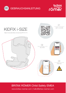 Bedienungsanleitung Britax-Römer Kidfix i-Size Autokindersitz