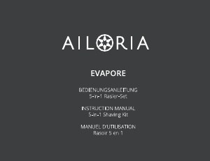 Mode d’emploi Alloria Evapore Tondeuse bikini