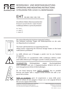 Handleiding Austria Email EHT 150 Boiler