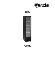 Handleiding Bartscher 700812 Koelkast
