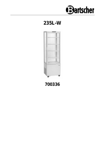 Handleiding Bartscher 235L-W Koelkast
