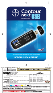 Bedienungsanleitung Bayer Contour Next USB Blutzuckermessgerät