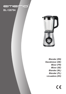 Handleiding Emerio BL-126794 Blender