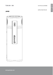 Handleiding Gorenje TCM200ZG Boiler