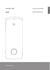 Priručnik Gorenje VLG200A-G3 Bojler