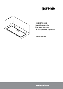 Handleiding Gorenje BHI633EX Afzuigkap