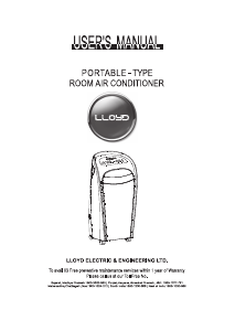 Handleiding Lloyd LP12T Airconditioner