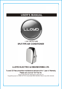 Handleiding Lloyd LP12TN Airconditioner