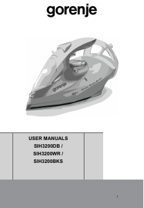 Handleiding Gorenje SIH3200WR Strijkijzer