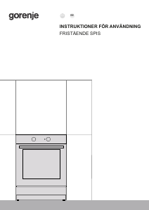 Bruksanvisning Gorenje GEIT6A60WPG Spis