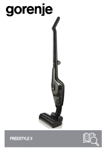 Manual Gorenje SVC216110FSIIBKA Vacuum Cleaner