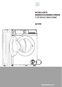 Bedienungsanleitung Gorenje W3NHEI74SAS/DE Waschmaschine