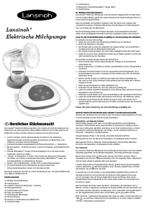 Bedienungsanleitung Lansinoh Electric Milchpumpe