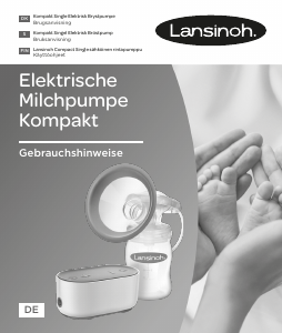 Käyttöohje Lansinoh Kompakt Rintapumppu