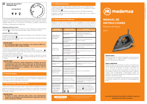 Manual de uso Mademsa MIR30 Plancha
