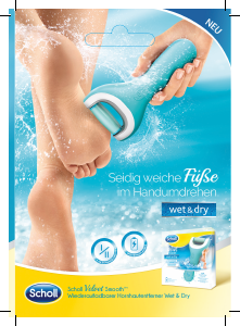 Bedienungsanleitung Scholl Velvet Smooth Hornhautentferner