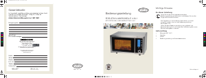 Bedienungsanleitung Studio MD 12801 Mikrowelle