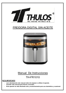 Manual de uso Thulos TH-FR1010 Freidora