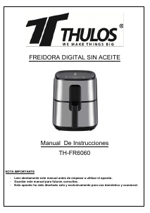 Manual de uso Thulos TH-FR6060 Freidora